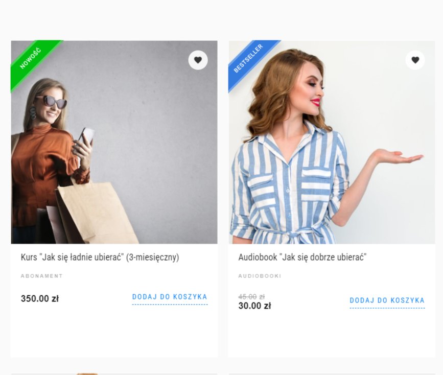 plakietka w formie wstążki