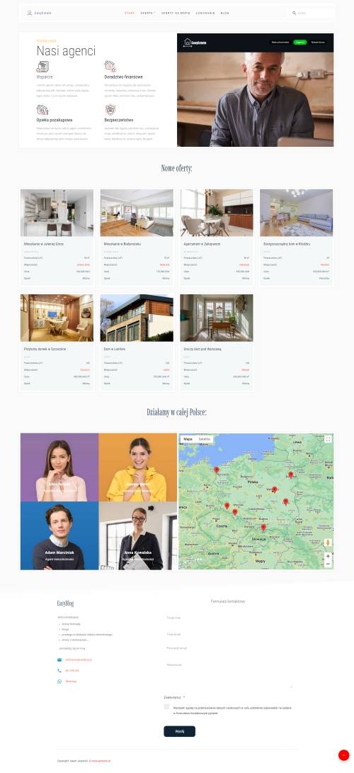 szablon strony - adam jeżyński