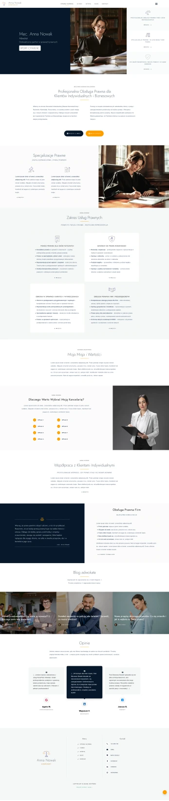 szablon strony - adam jeżyński